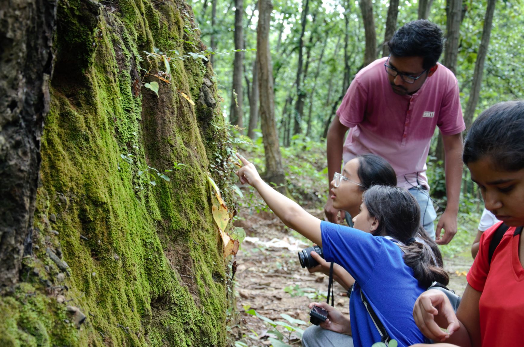 children learning